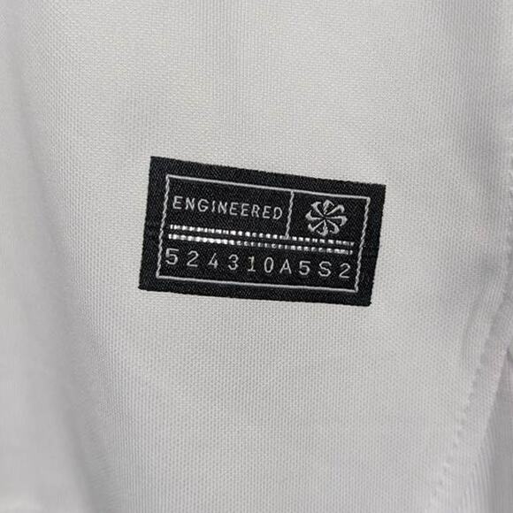 Nike Soccer Jersey Mens Medium White Colorblock Dri-FIT Paris Saint-Germain - Picture 9 of 13